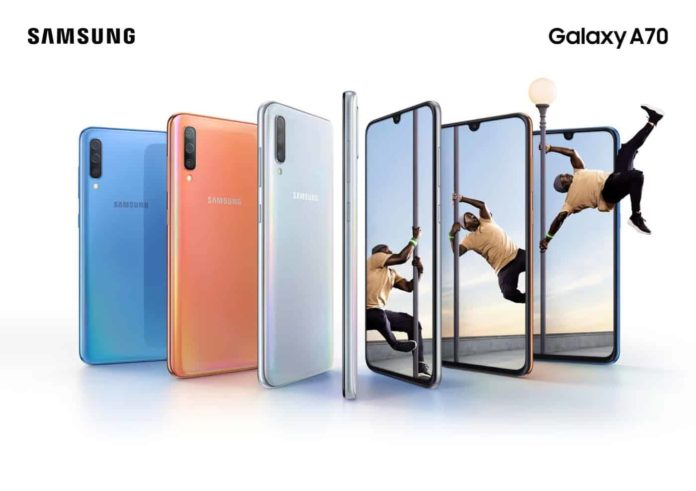 Samsung Galaxy A50 - Samsung Galaxy A70 (2019)