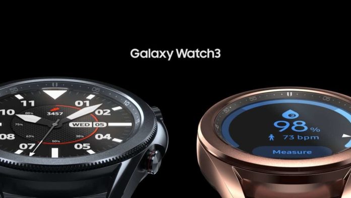 samsung galaxy watch 3 fonctions sante mise a jour