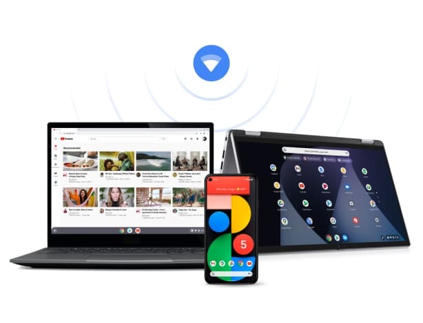 Le partage de la wifi entre un smartphone android et un ordinateur sous Chrome OS sera beaucoup plus facile.