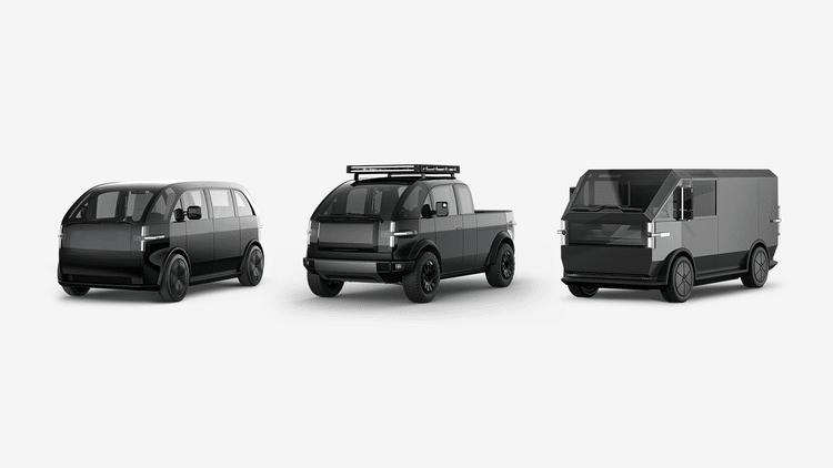 Canoo voitures électriques