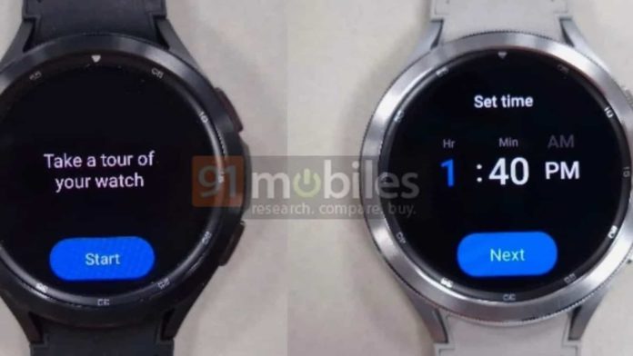 Des images de la Samsung Galaxy Watch 4 ont fuité sur internet.