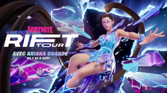 Le Rift Tour de Fortnite pourra compter sur Ariana Grande.