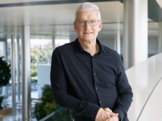 Tim Cook, le PDG d'Apple fait partie encore une fois des personnes les plus influentes de 2021.
