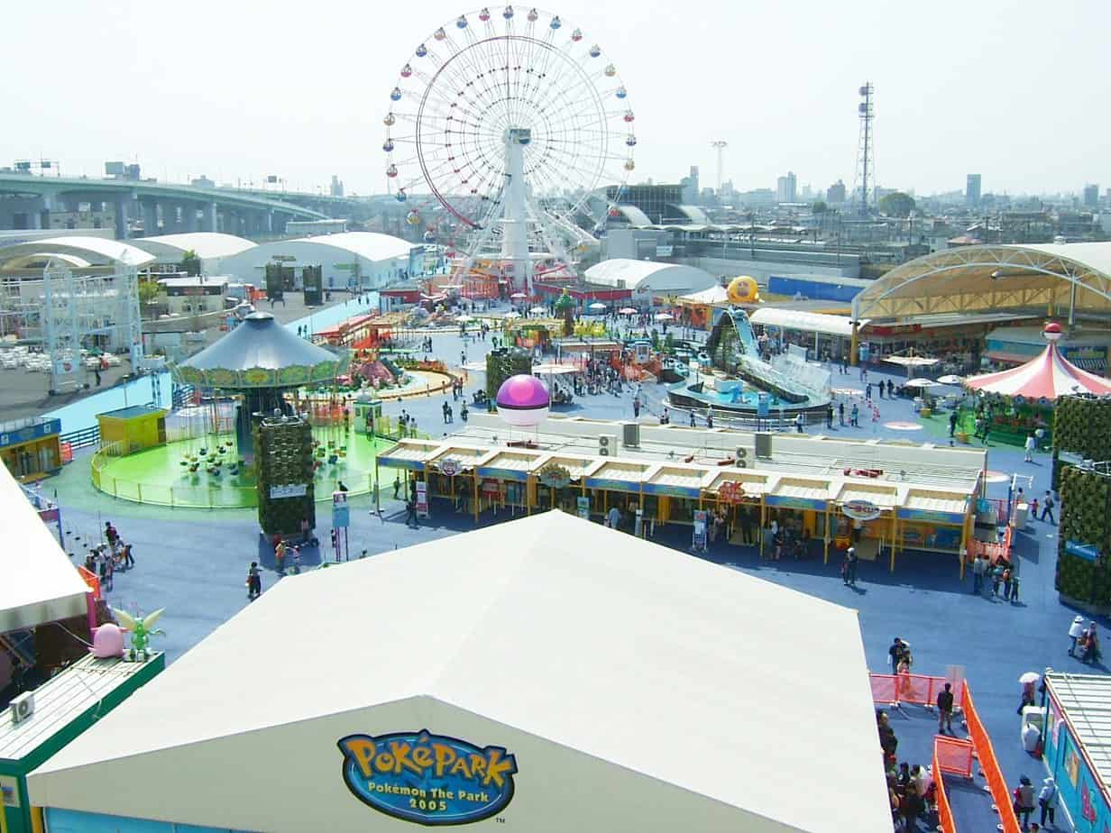 Parc d'attractions Pokémon au Japon en 2022